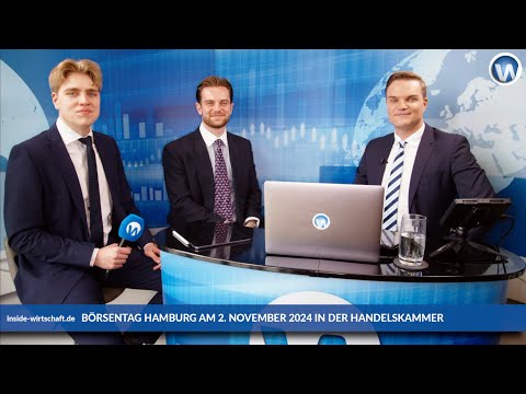 Linus Schubert/ Jonas Watzlawek (HBK): Börsentag Hamburg am 2. November in der Handelskammer