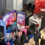 Gespräche auf dem Börsentag für ein positives Money Mindset – Audience_Engagement_Money_Positivity_Discussion_Börsentag_Hamburg_2023