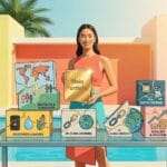 Symbolbild: Frau mit Portfolio und Einlfussfaktoren